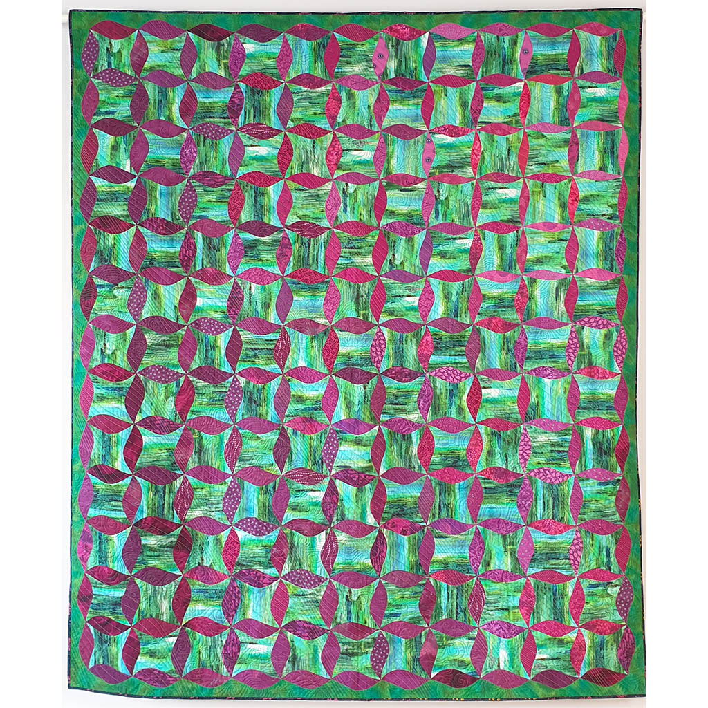 Crosscurrents - Art Quilts - Copyright Margaret McDonald