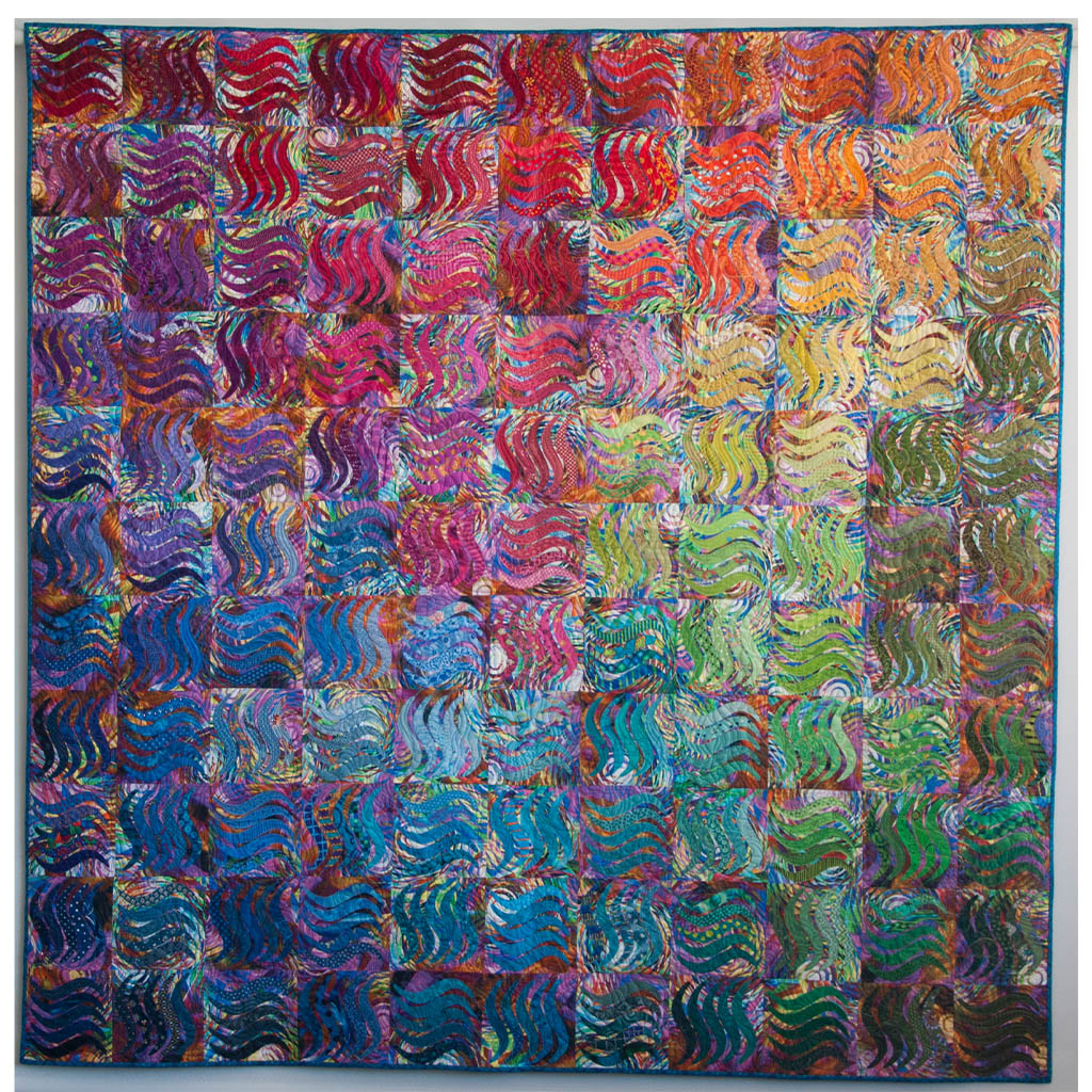 Oscillation - Art Quilts - Copyright Margaret McDonald