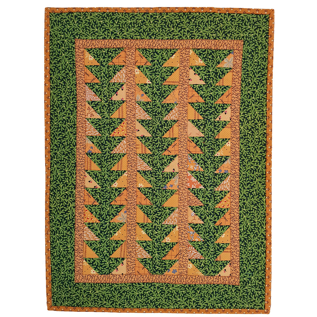 Tree everlasting - miniature quilt design by Margaret McDonald